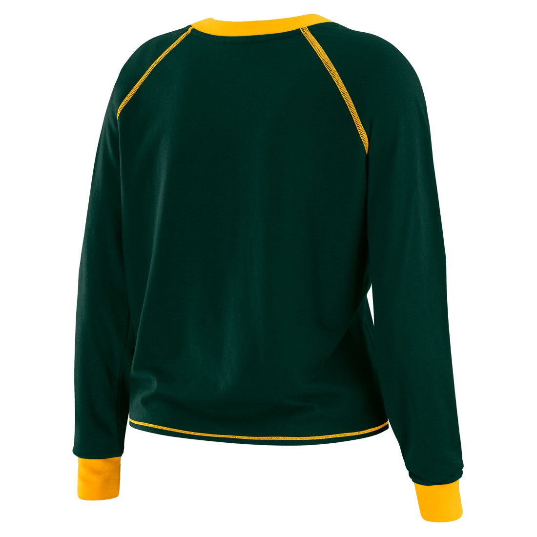 Green Bay Packers WEAR by Erin Andrews Women's Tie-Front Long Sleeve T-Shirt - Green - NFL