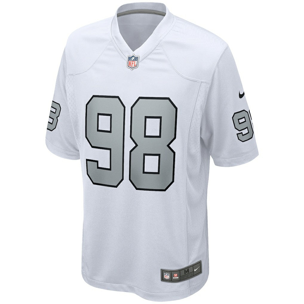 Maxx Crosby Las Vegas Raiders Alternate Game Jersey - White - Nike