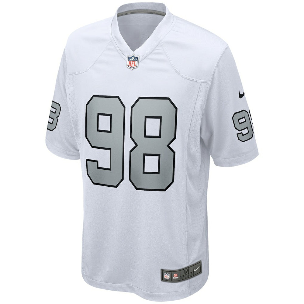 Maxx Crosby Las Vegas Raiders Alternate Game Jersey - White - Nike