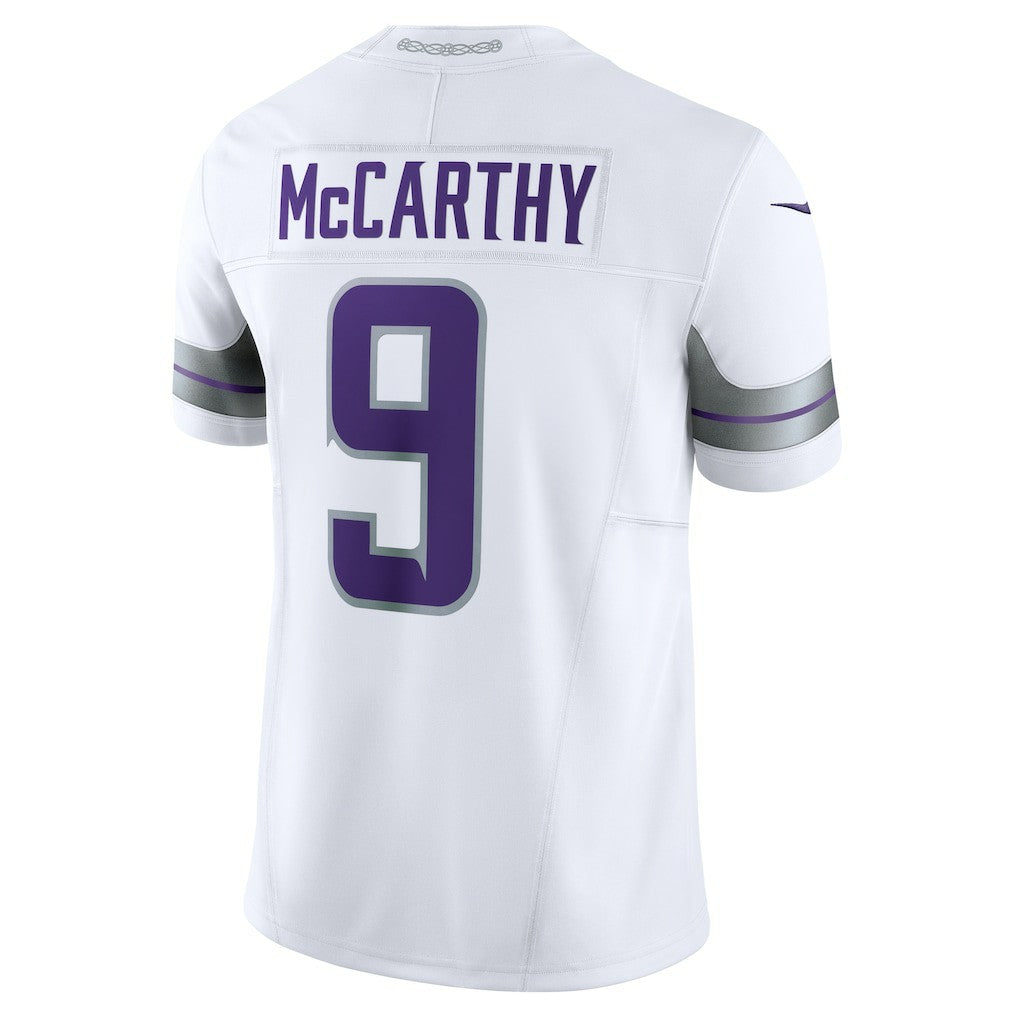 J.J. McCarthy Minnesota Vikings Vapor F.U.S.E. Limited Jersey - White - Nike