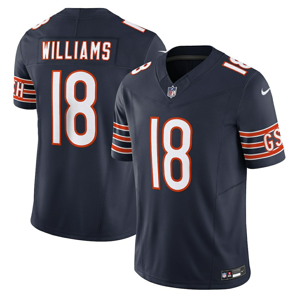 Caleb Williams Chicago Bears Vapor F.U.S.E. Limited Jersey - Navy - Nike