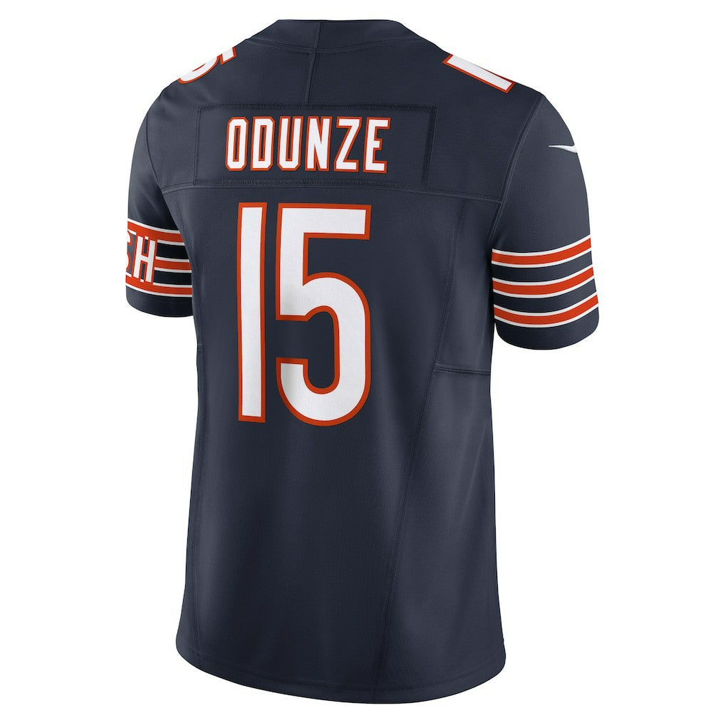 Rome Odunze Chicago Bears Vapor F.U.S.E. Limited Jersey - Navy - Nike