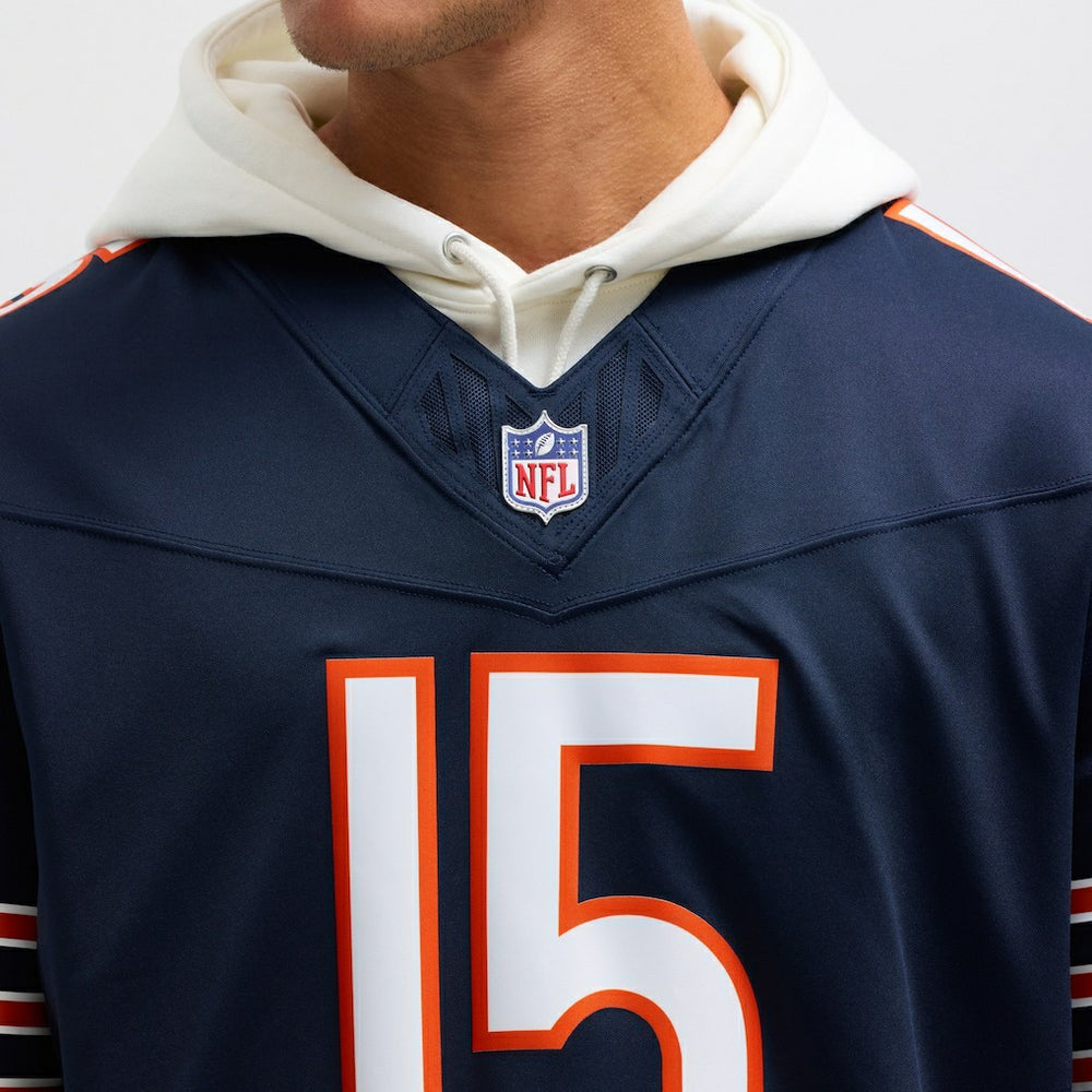 Rome Odunze Chicago Bears Vapor F.U.S.E. Limited Jersey - Navy - Nike