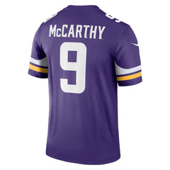 J.J. McCarthy Minnesota Vikings Legend Player Performance Top - Purple - Nike