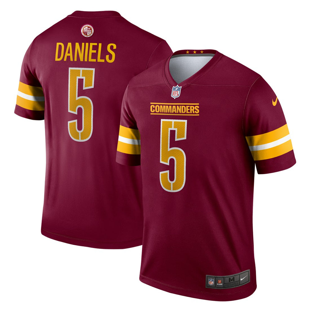 Jayden Daniels Washington Commanders Legend Player Performance Top - Burgundy - Nike
