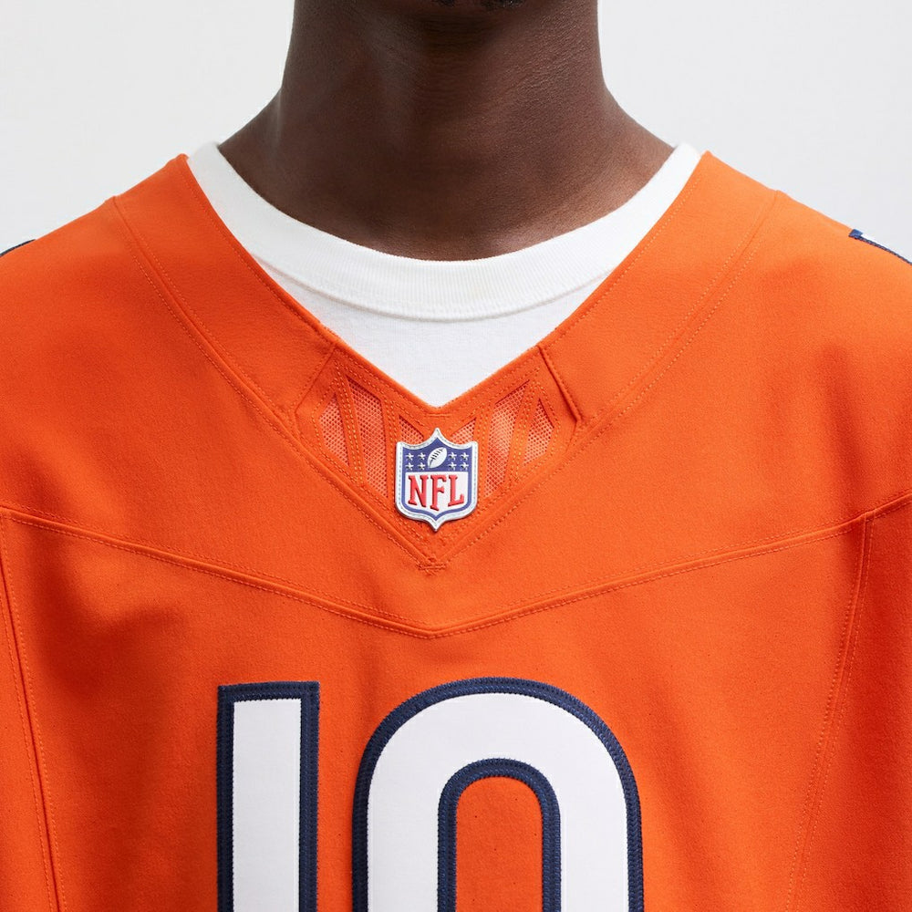 Caleb Williams Chicago Bears Alternate Vapor F.U.S.E. Elite Jersey - Orange - Nike