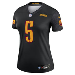 Jayden Daniels Washington Commanders Women's Legend Player Performance Top - Black - Nike