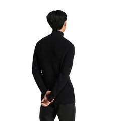 Adidas - Germany National Team Originals 125th Anniversary Culturewear Half-Zip Rib-Knit Top - Black