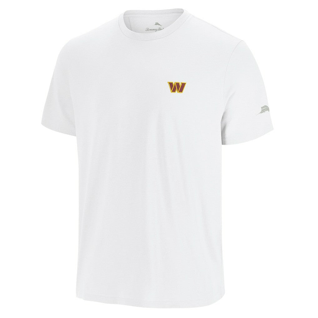 Washington Commanders Sport Torchdown Graphic T-Shirt - White - Tommy Bahama