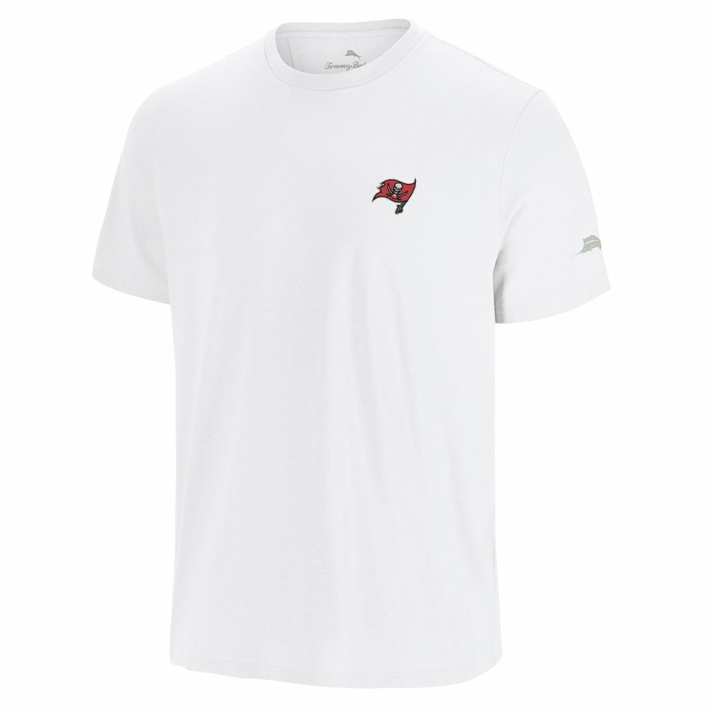Tampa Bay Buccaneers Sport Torchdown Graphic T-Shirt - White - Tommy Bahama
