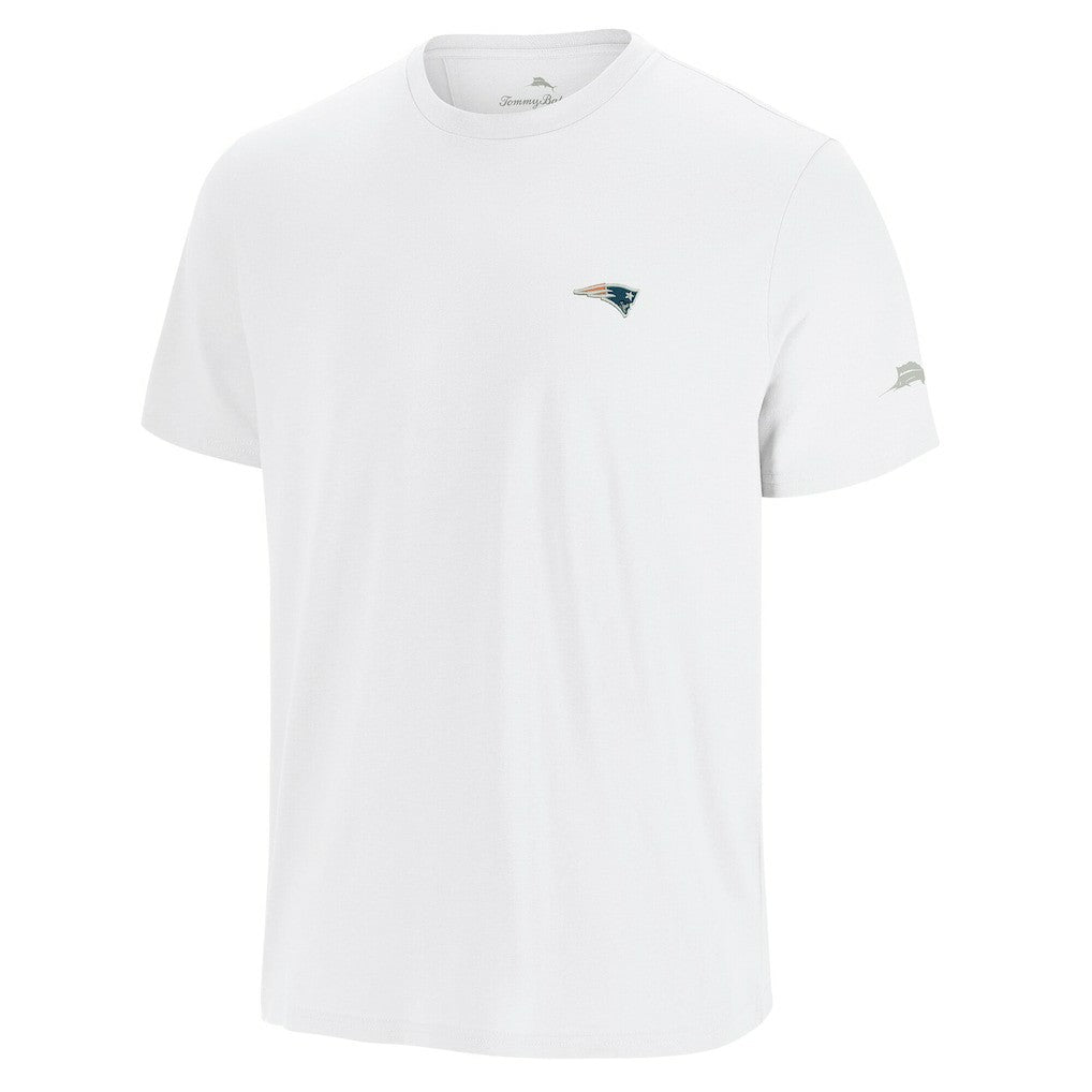 New England Patriots Sport Torchdown Graphic T-Shirt - White - Tommy Bahama