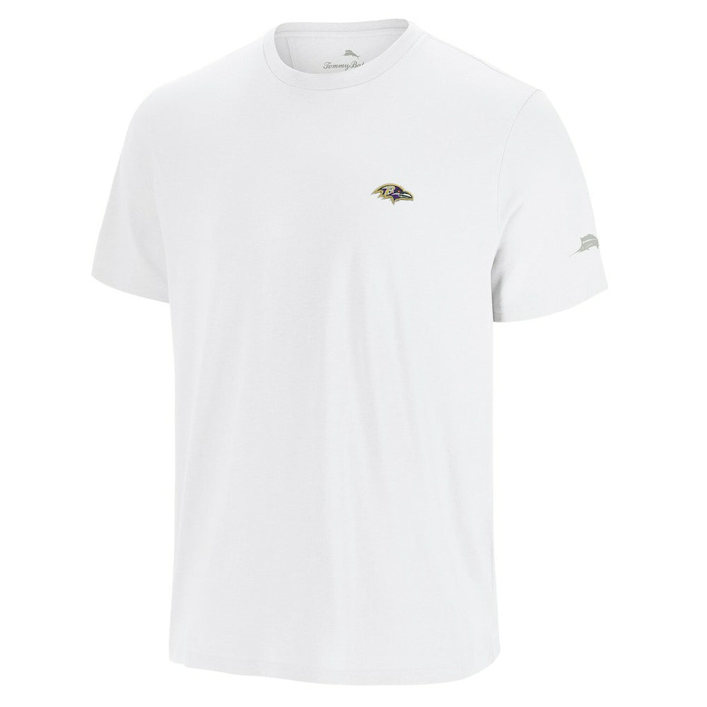 Baltimore Ravens Sport Torchdown Graphic T-Shirt - White - Tommy Bahama