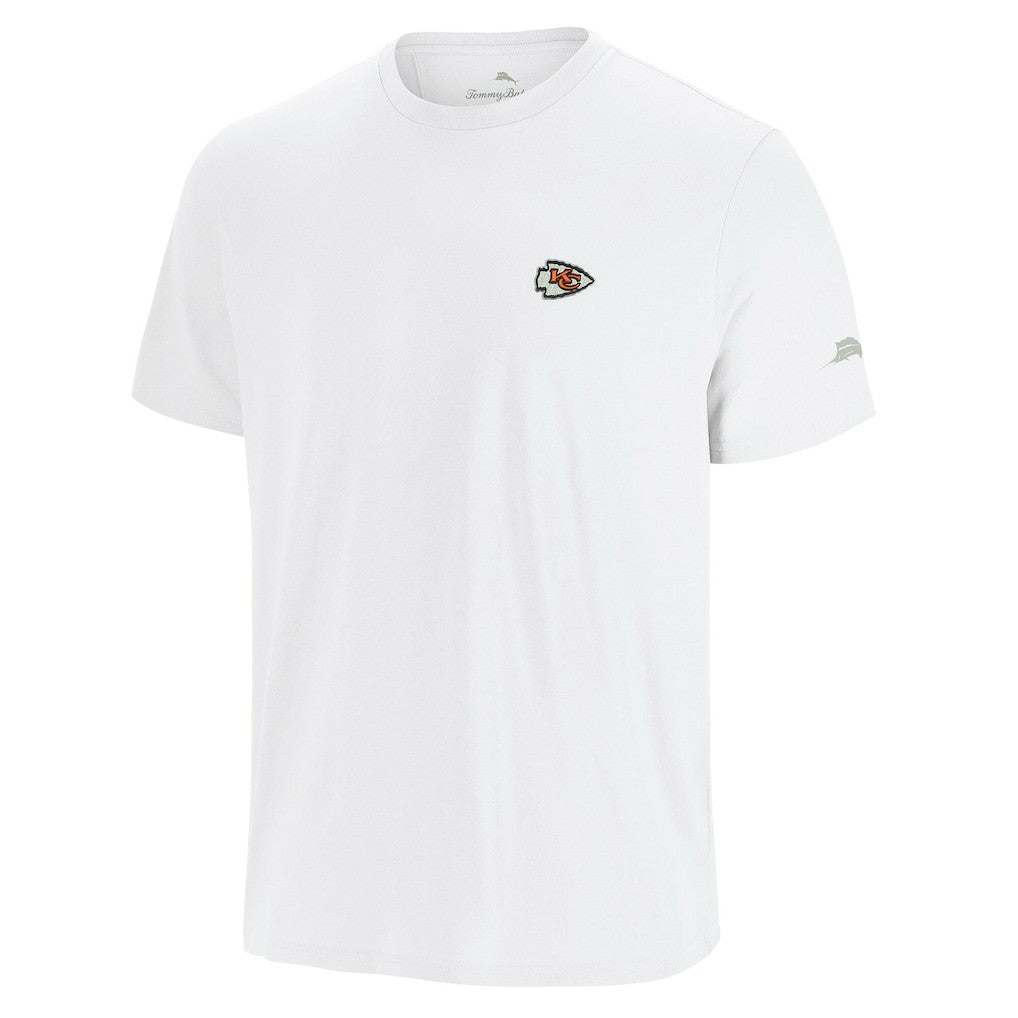 Kansas City Chiefs Sport Torchdown Graphic T-Shirt - White - Tommy Bahama