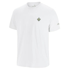 New Orleans Saints Sport Torchdown Graphic T-Shirt - White - Tommy Bahama