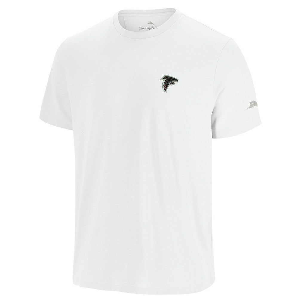 Atlanta Falcons Sport Torchdown Graphic T-Shirt - White - Tommy Bahama