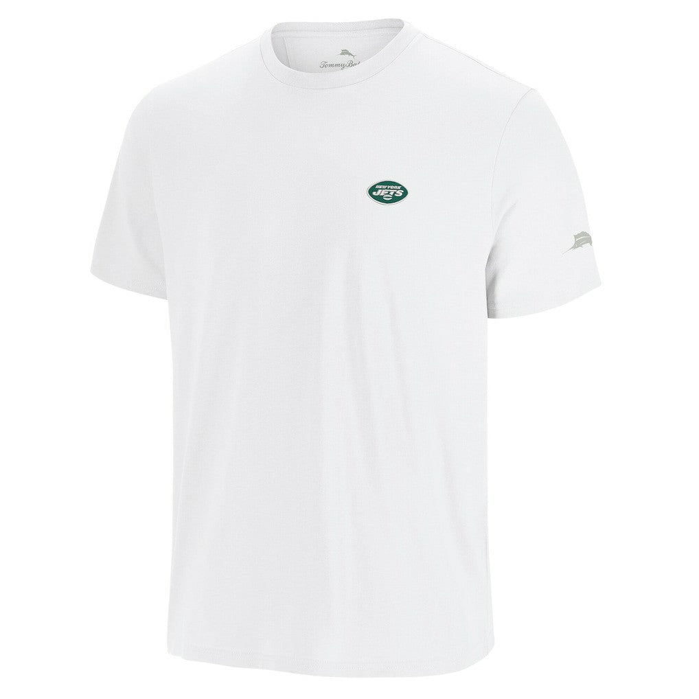 New York Jets Sport Torchdown Graphic T-Shirt - White - Tommy Bahama