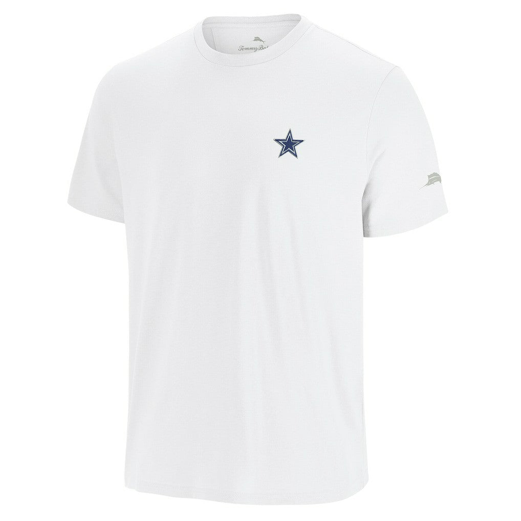 Dallas Cowboys Sport Torchdown Graphic T-Shirt - White - Tommy Bahama