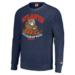 Atlanta Braves MLB x Guy Fieri’s Flavortown Unisex Tri-Blend Pullover Sweatshirt for sale