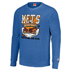 New York Mets MLB x Guy Fieri’s Flavortown Unisex Tri-Blend Pullover Sweatshirt Discount