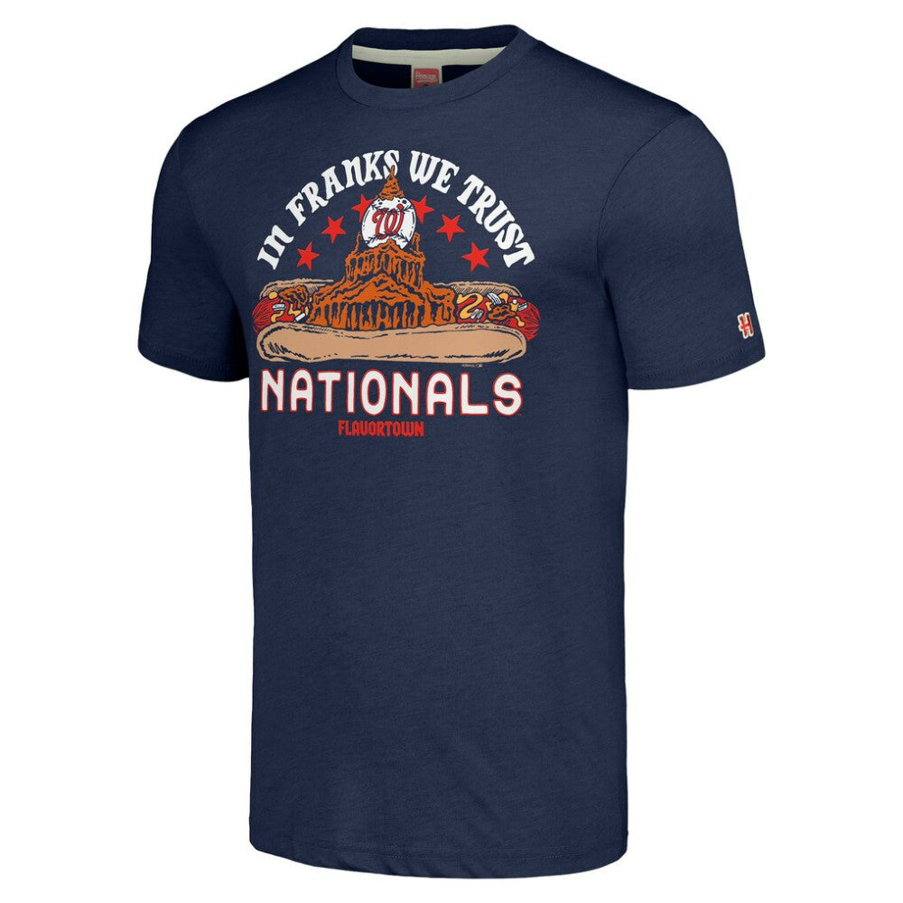 Washington Nationals MLB x Guy Fieri’s Flavortown Unisex Tri-Blend T-Shirt Sale