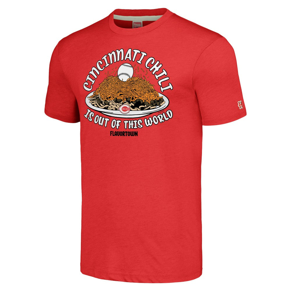 Cincinnati Reds MLB x Guy Fieri’s Flavortown Unisex Tri-Blend T-Shirt for sale