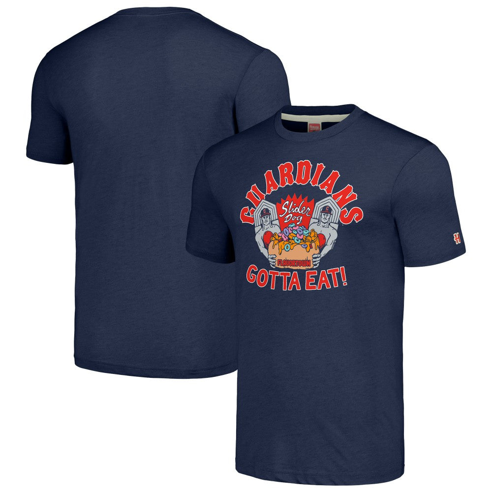 Cleveland Guardians MLB x Guy Fieri’s Flavortown Unisex Tri-Blend T-Shirt Outlet