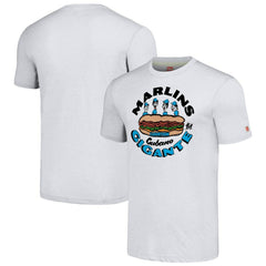 Miami Marlins MLB x Guy Fieri’s Flavortown Unisex Tri-Blend T-Shirt Discount