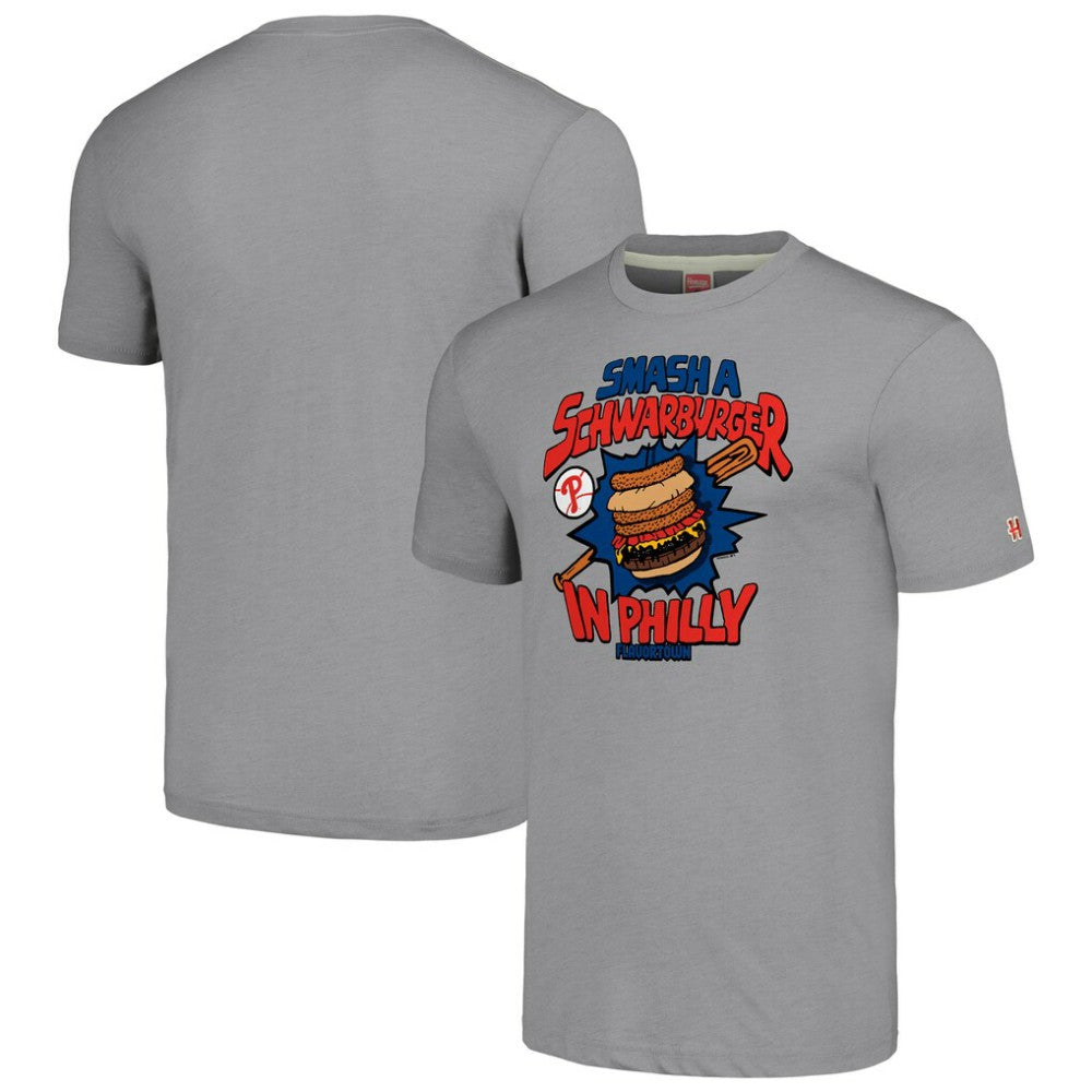 Philadelphia Phillies MLB x Guy Fieri’s Flavortown Unisex Tri-Blend T-Shirt Sale