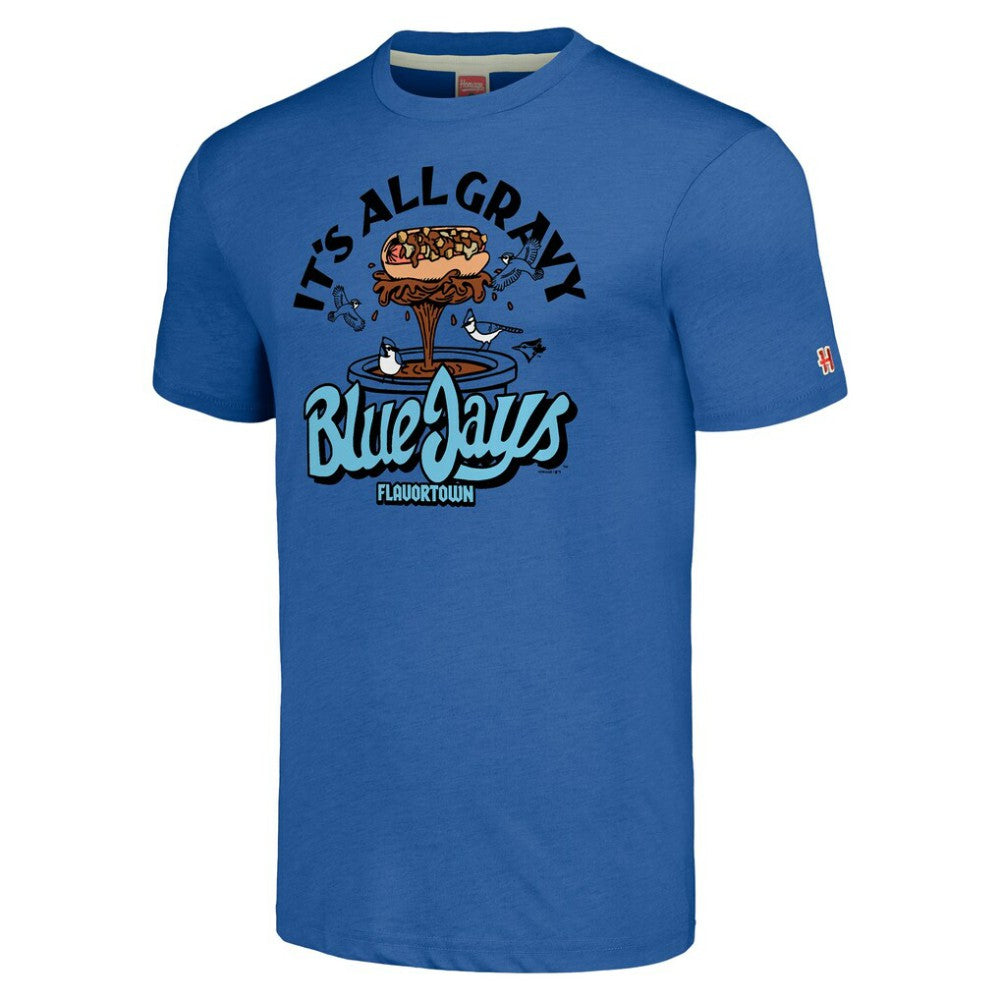 Toronto Blue Jays MLB x Guy Fieri’s Flavortown Unisex Tri-Blend T-Shirt Online