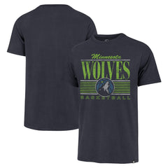 47 brand Minnesota Timberwolves '47 Remix Franklin T-Shirt Navy