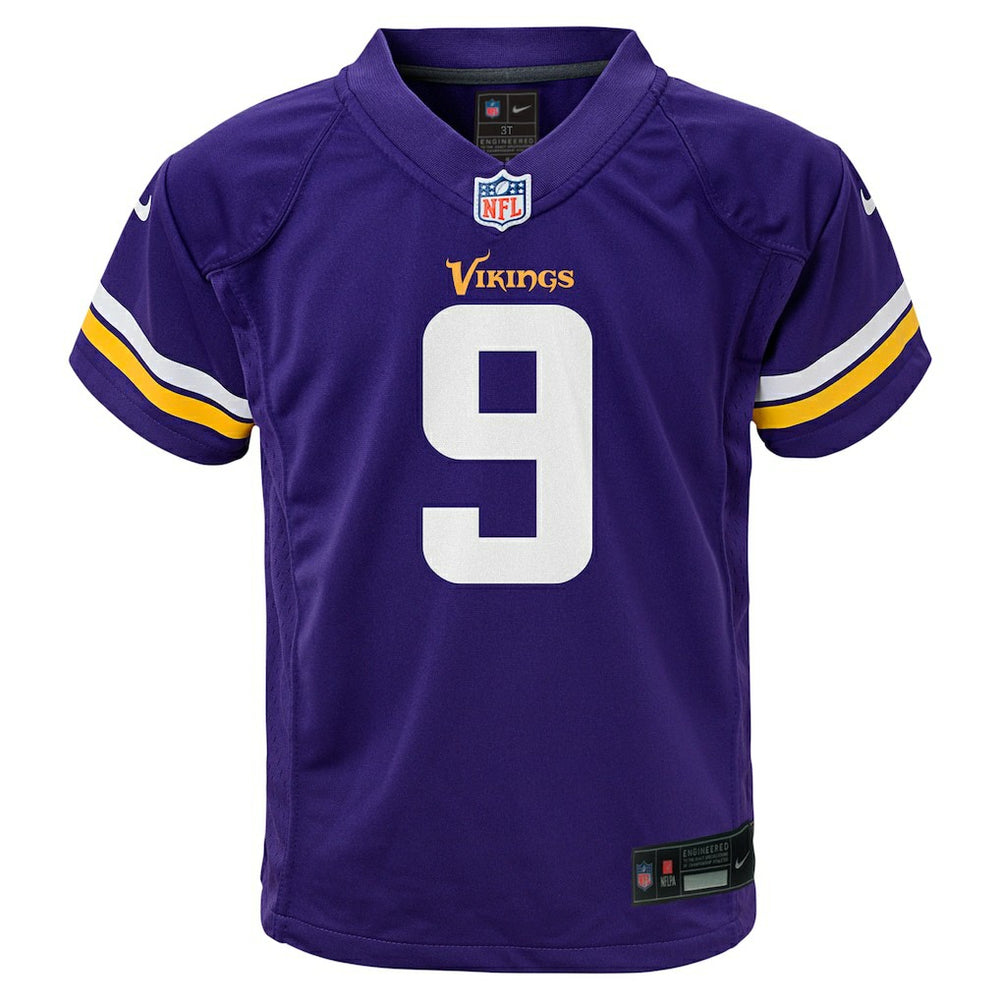 J.J. McCarthy Minnesota Vikings Preschool Player Game Jersey - Purple - Nike