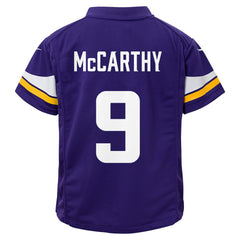 J.J. McCarthy Minnesota Vikings Preschool Player Game Jersey - Purple - Nike