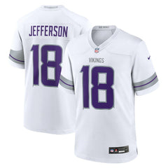 Justin Jefferson Minnesota Vikings Youth Game Jersey - White - Nike