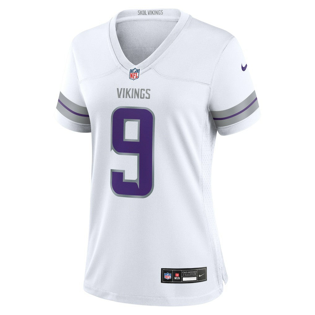 J.J. McCarthy Minnesota Vikings Women's Alternate Game Player Jersey - White - Nike