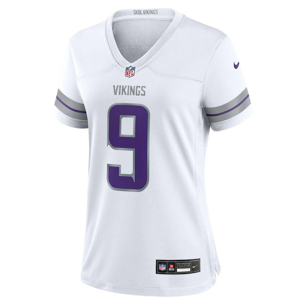 J.J. McCarthy Minnesota Vikings Women's Alternate Game Player Jersey - White - Nike