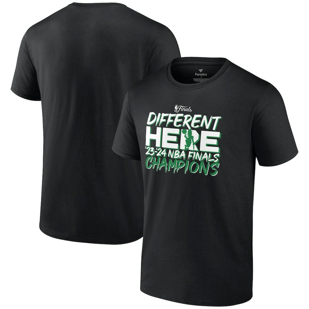 Fanatics Boston Celtics 2024 NBA Finals Champions Pump Fake Hometown Originals T-Shirt Black