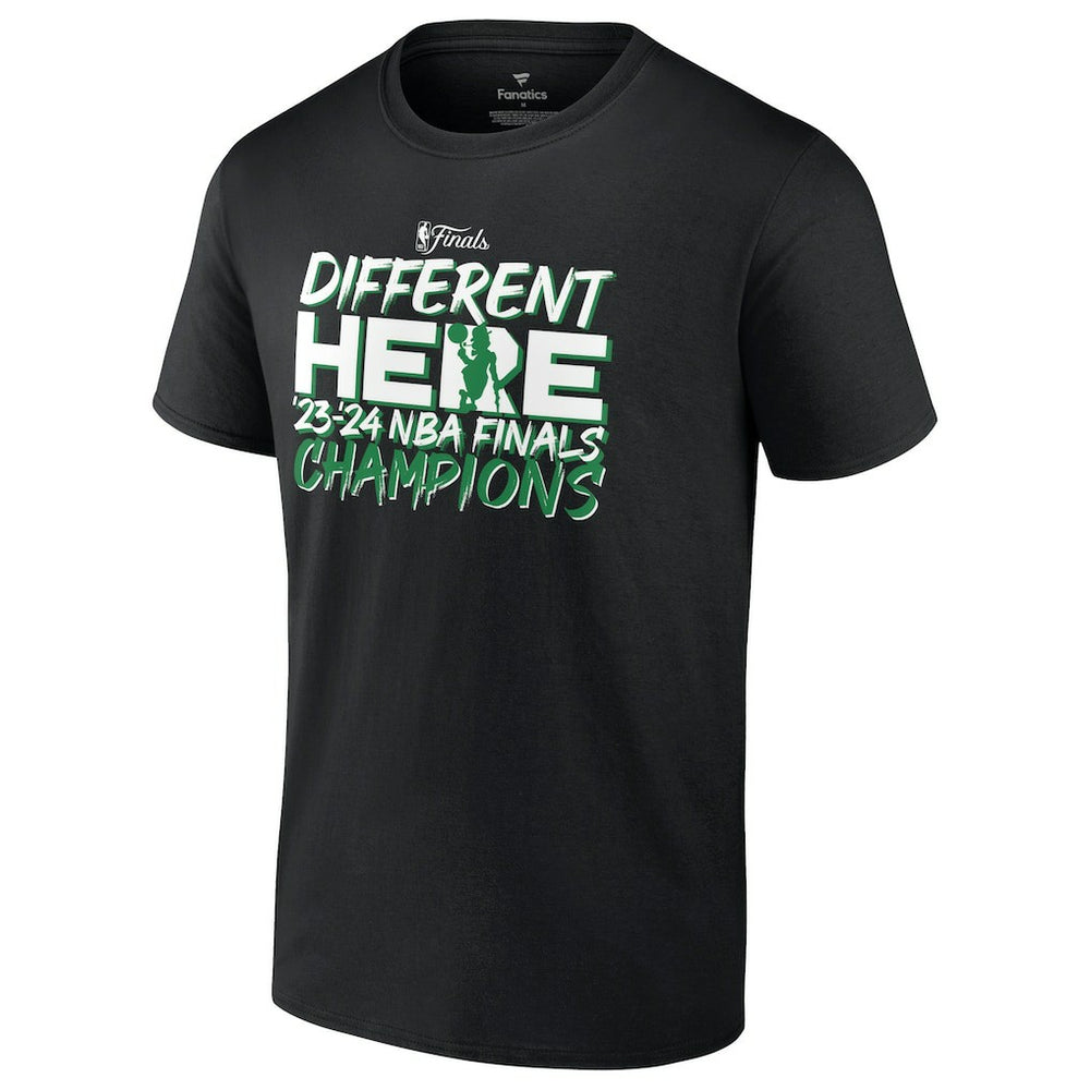 Fanatics Boston Celtics 2024 NBA Finals Champions Pump Fake Hometown Originals T-Shirt Black