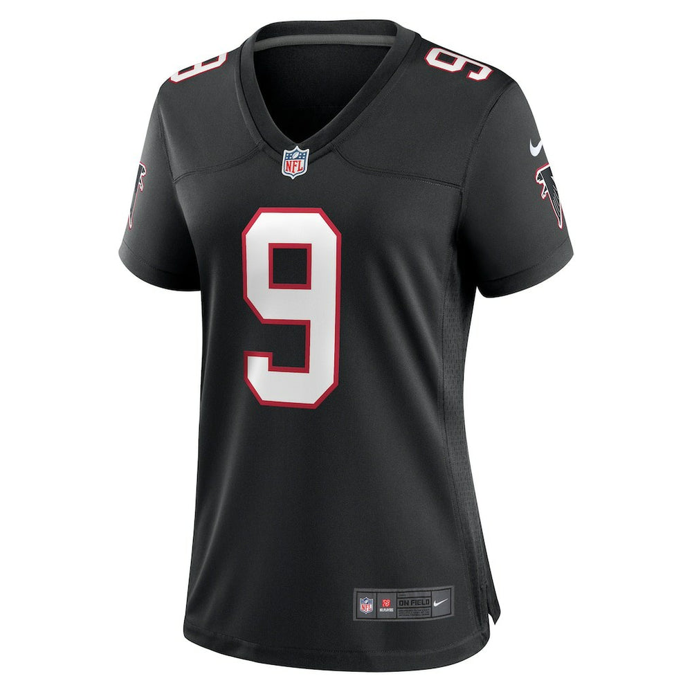 Michael Penix Jr. Atlanta Falcons Women's Alternate Game Jersey - Black - Nike