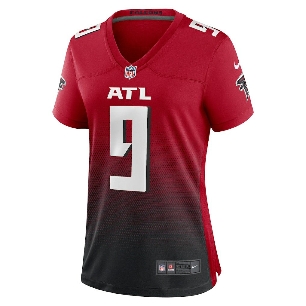 Michael Penix Jr. Atlanta Falcons Women's Alternate Game Jersey - Red - Nike