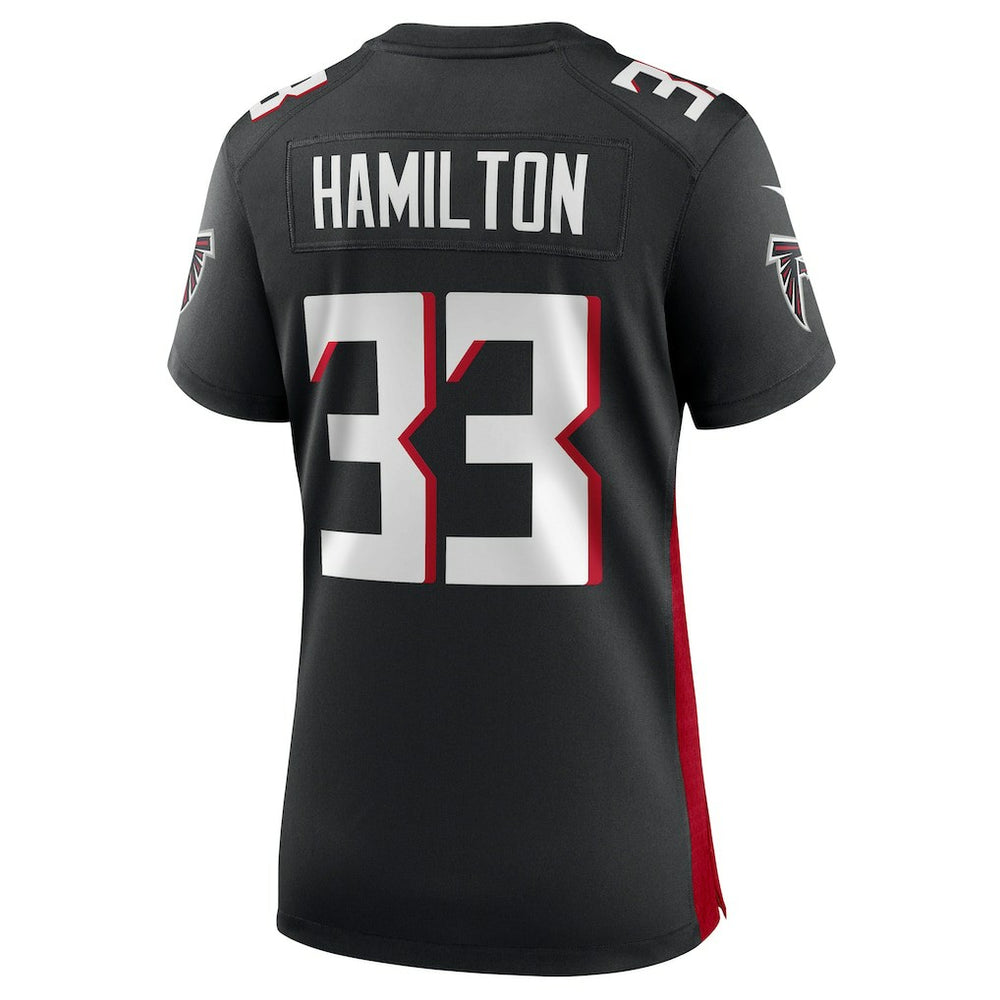 Antonio Hamilton Atlanta Falcons Women's Game Jersey - Black - Nike