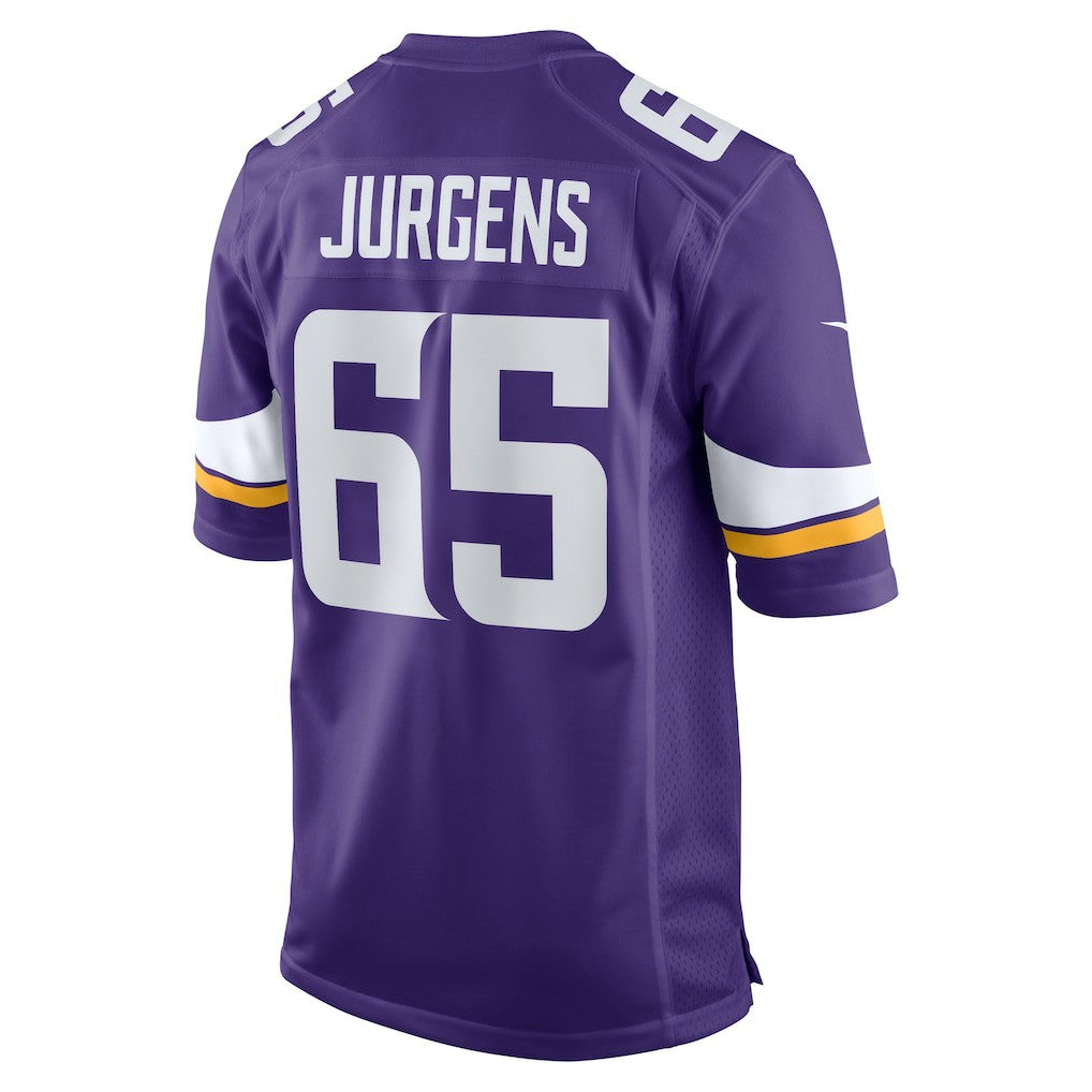 Michael Jurgens Minnesota Vikings Game Jersey - Purple - Nike