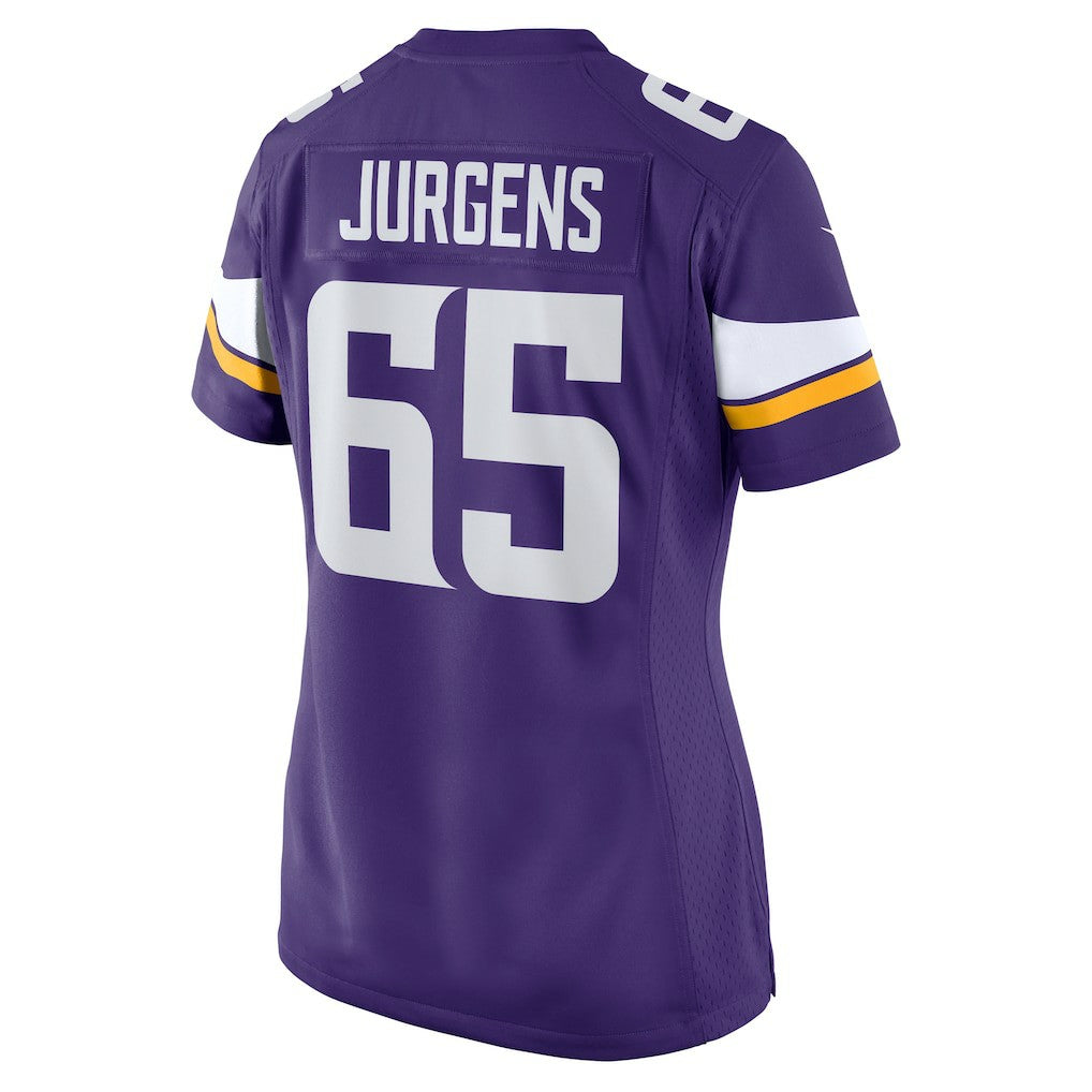 Michael Jurgens Minnesota Vikings Women's Game Jersey - Purple - Nike
