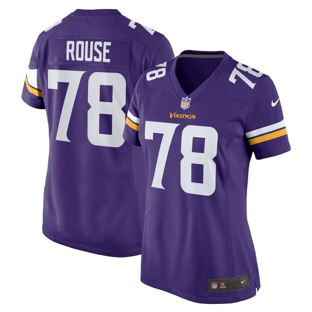 Walter Rouse Minnesota Vikings Women's Game Jersey - Purple - Nike