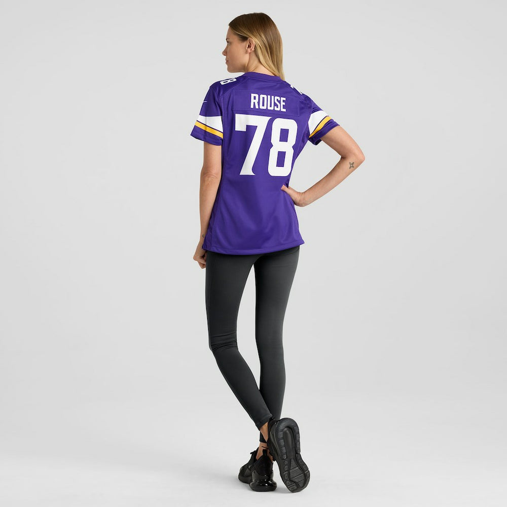 Walter Rouse Minnesota Vikings Women's Game Jersey - Purple - Nike