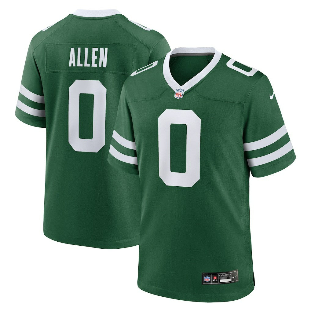 Braelon Allen New York Jets Game Jersey - Legacy Green - Nike