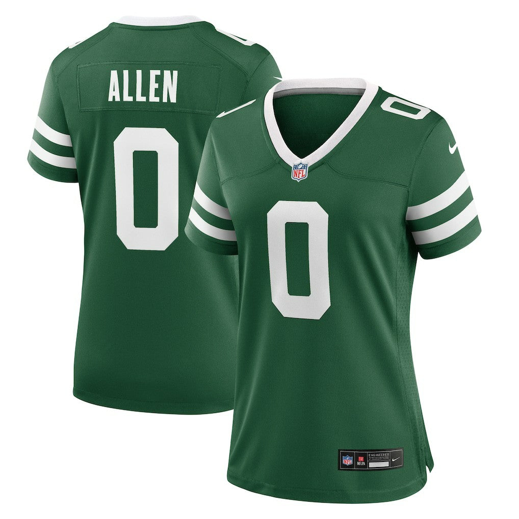 Braelon Allen New York Jets Women's Game Jersey - Legacy Green - Nike