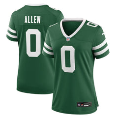 Braelon Allen New York Jets Women's Game Jersey - Legacy Green - Nike