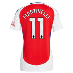 Adidas - Gabriel Martinelli Arsenal Women's 2024/25 Home Replica Player Jersey – Red