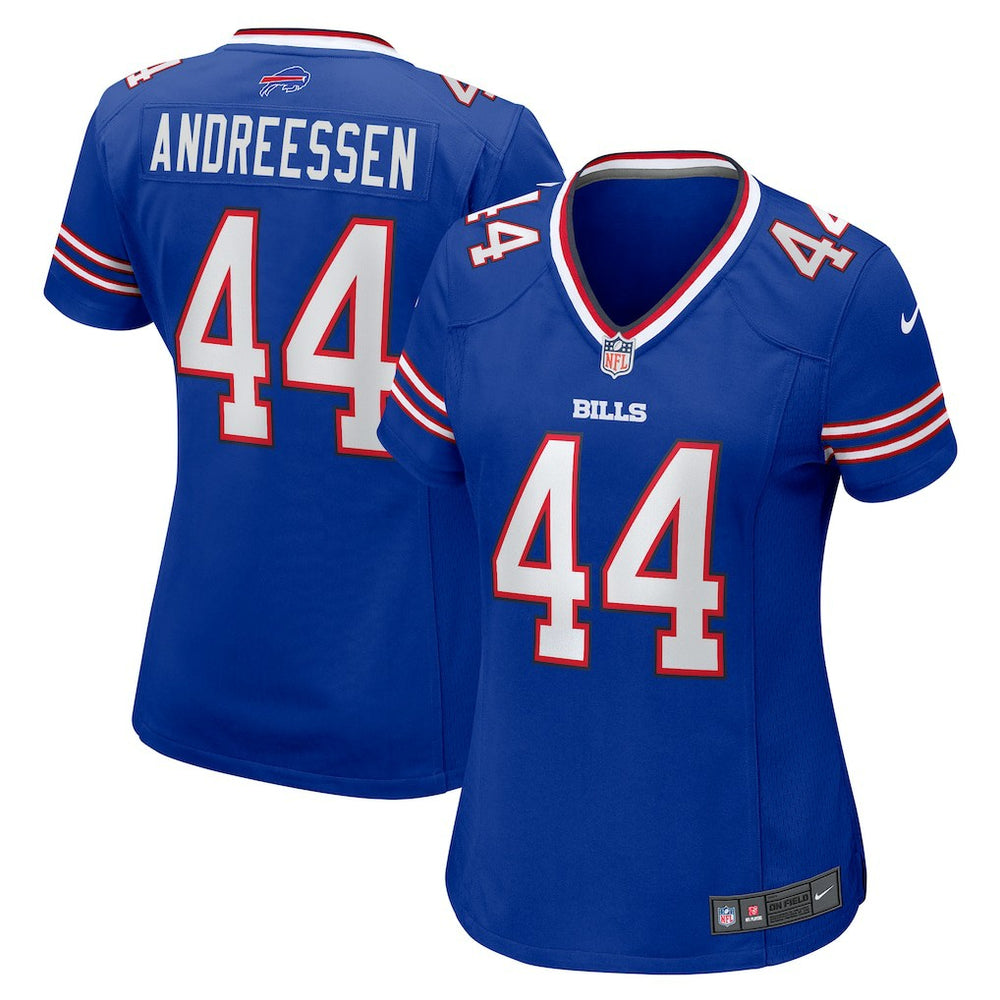 Joe Andreessen Buffalo Bills Women's Game Jersey - Royal - Nike