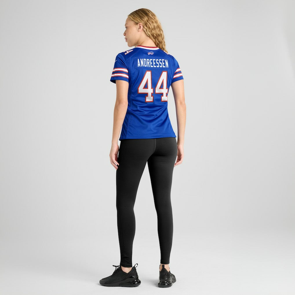 Joe Andreessen Buffalo Bills Women's Game Jersey - Royal - Nike